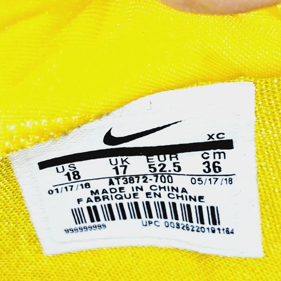 Nike LeBron Soldier 12 (Xii) TB Basketball Lakers Yellow AO3872-700 18 main image 12
